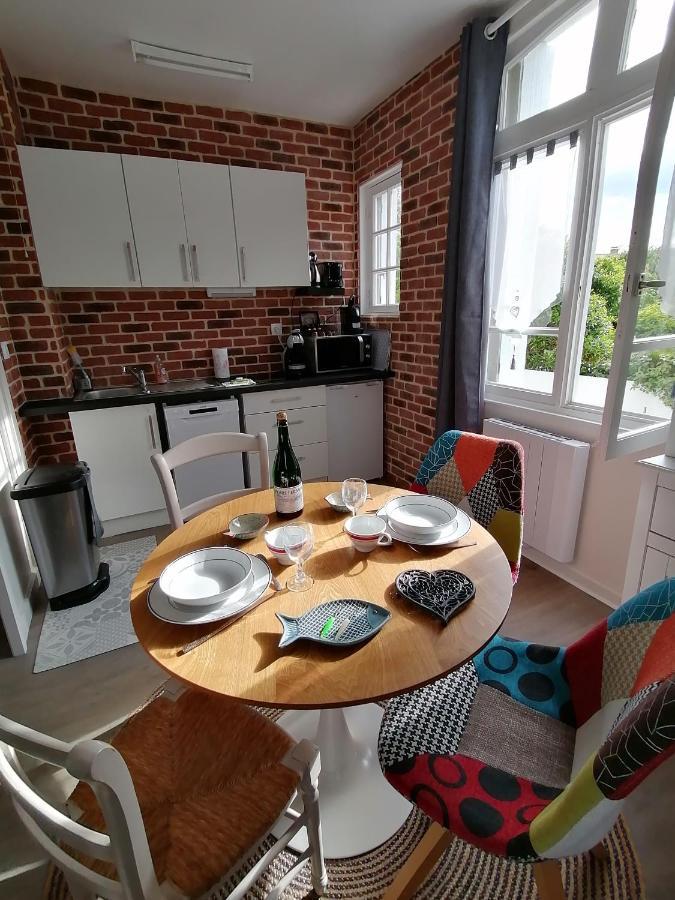 Appartamento A La "Georgette" Et Son Jardin Avec Parking Villers-sur-Mer Esterno foto
